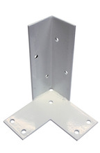 Palmako stolpefot med plate til hjørnestolper